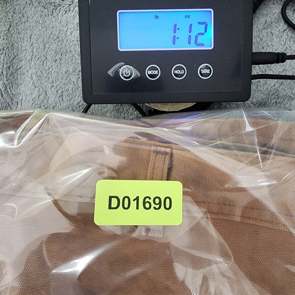 Vintage USA Works Five Brother Pants Mens W38 L32 Brown Double Knee Carpenter - Picture 11 of 11